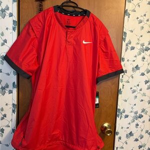 1-Nike Stock Short Sleeve Windshirt